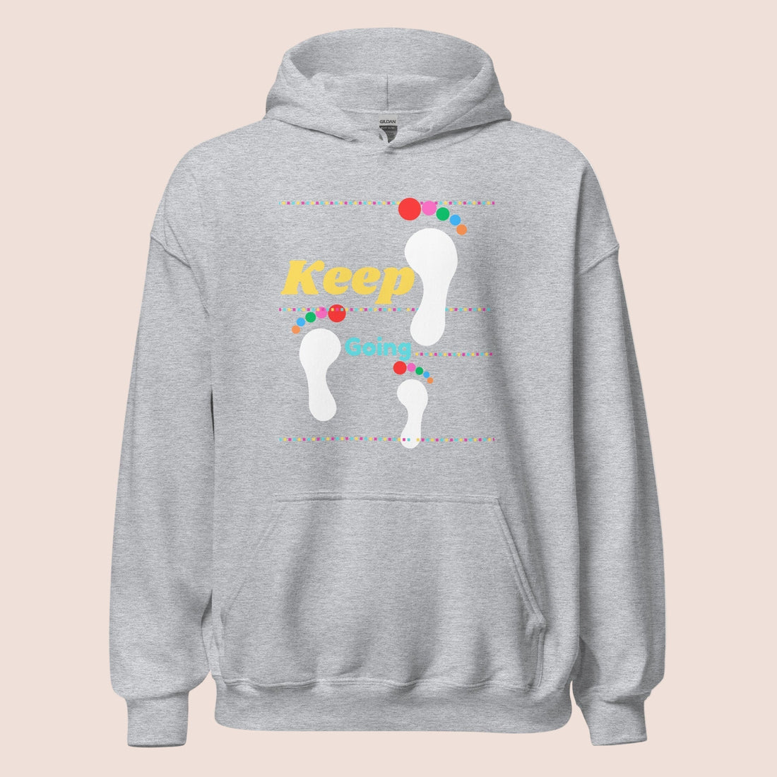 Keep Going Hoodie: Wearable Motivation Meets Cozy Streetwear