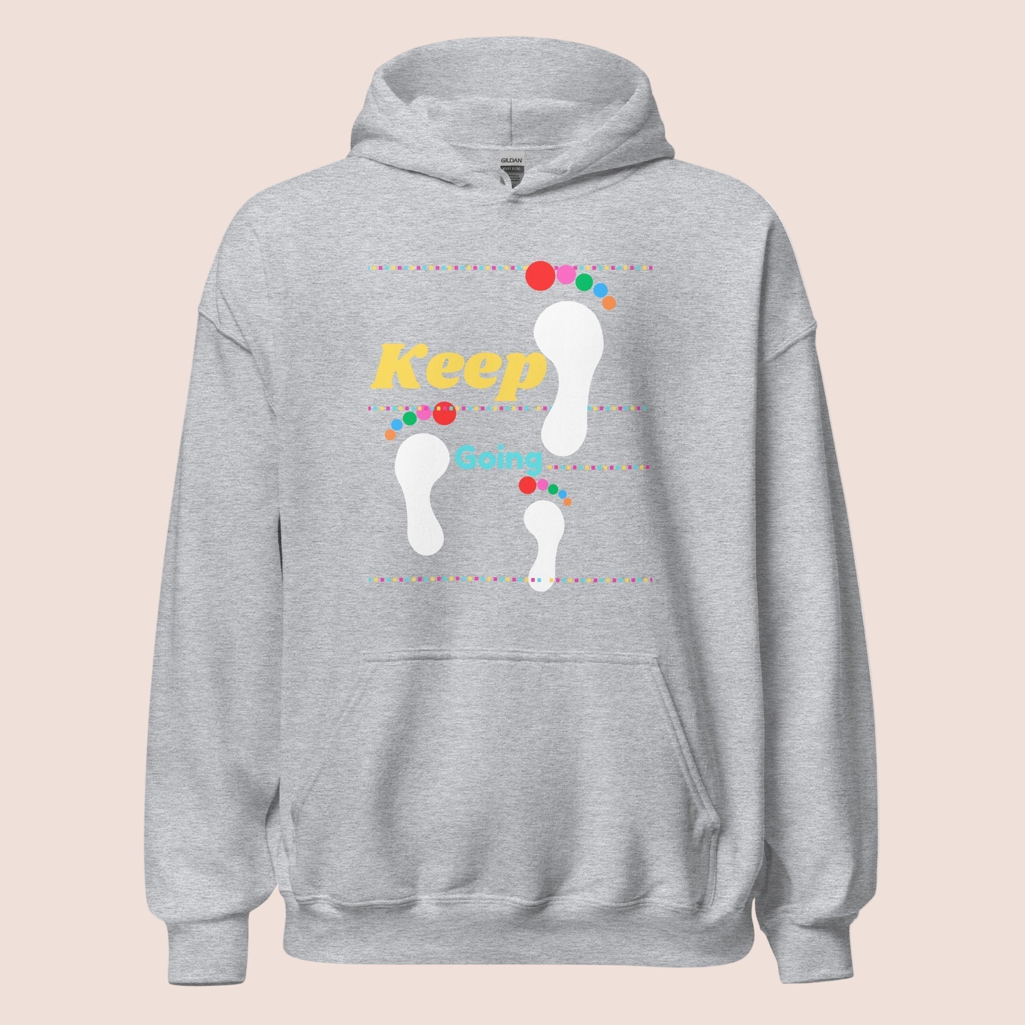 Keep Going Hoodie: Wearable Motivation Meets Cozy Streetwear