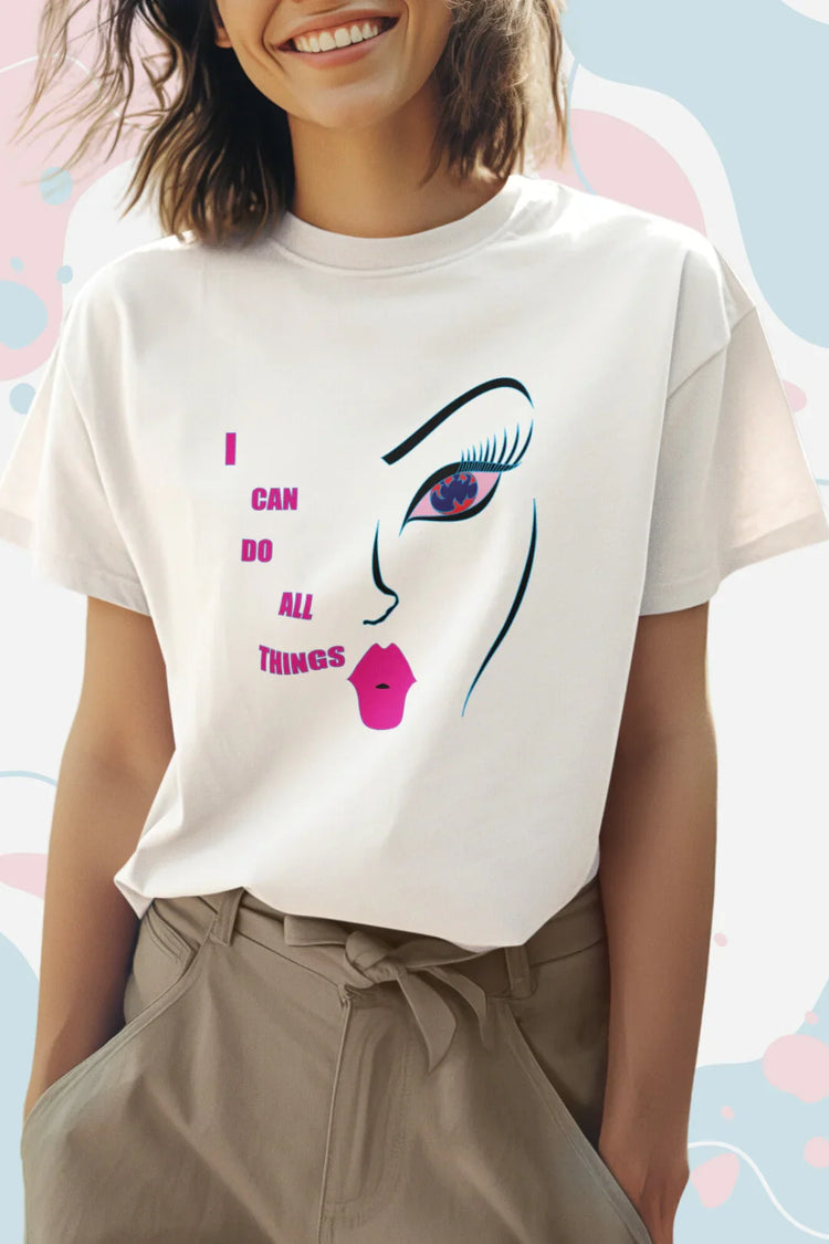 Unique wearable art clothing collection including tees, dresses, and jackets.