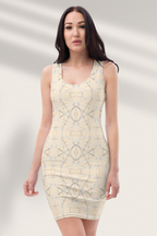Abstract Art Bodycon Dress