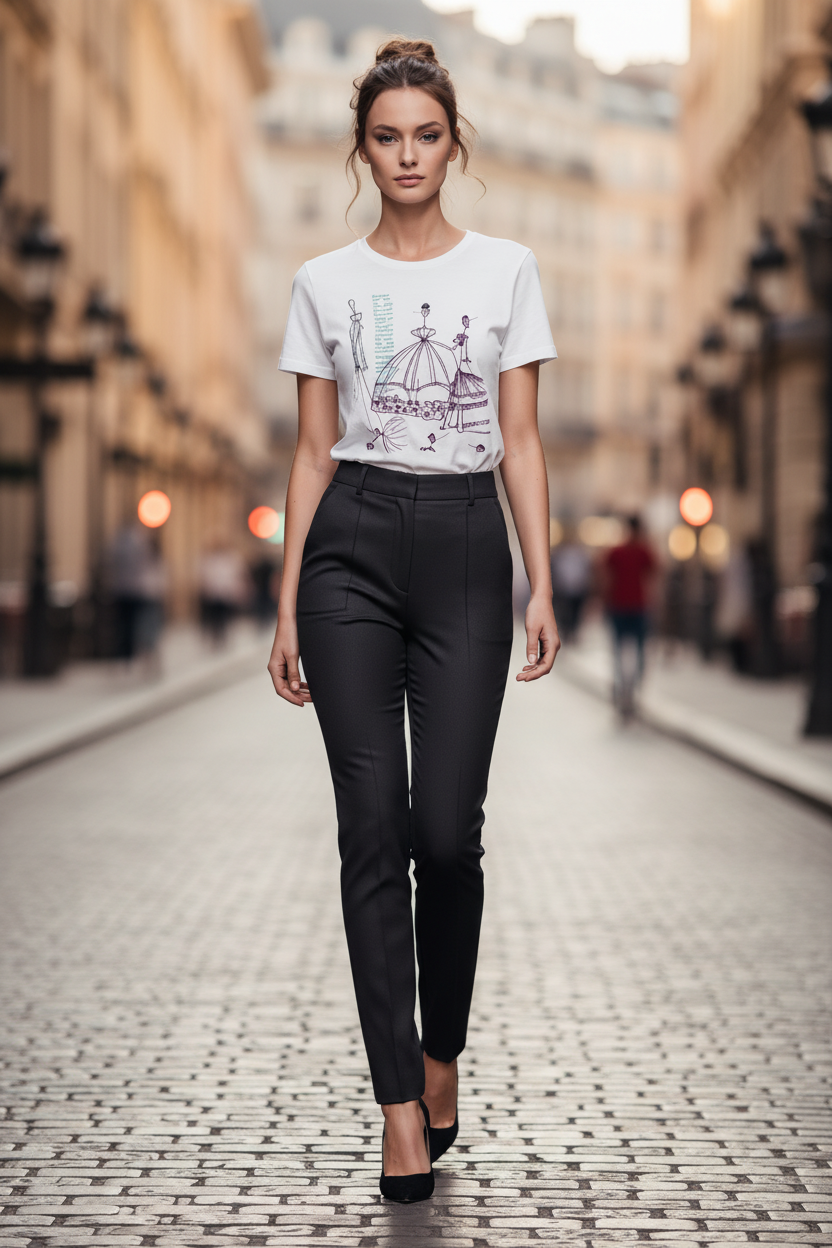 Elegant Muse  Graphic Tee