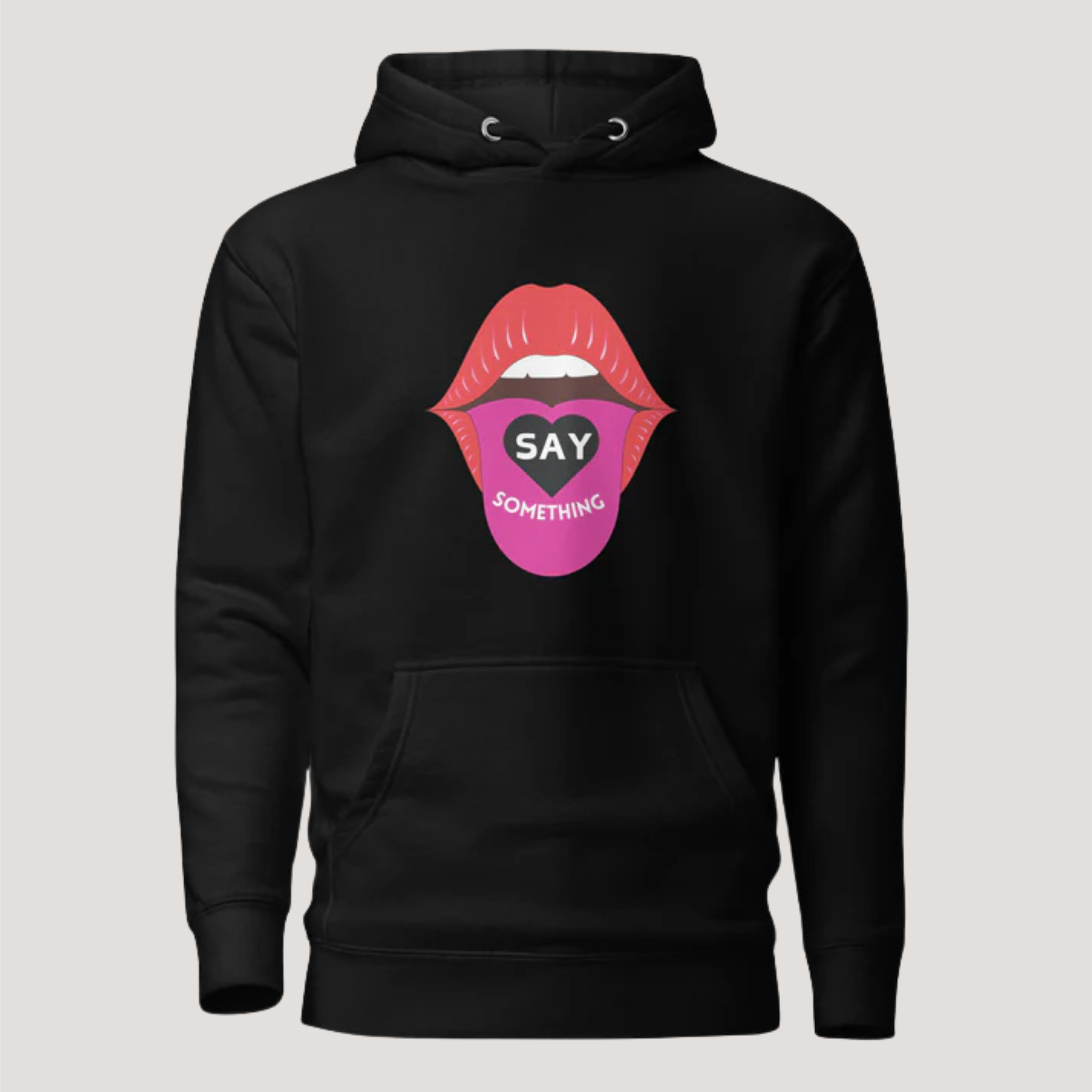 Say Something Female Hoodies