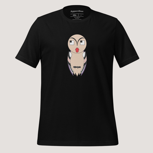 mystical tee, graphic owl
