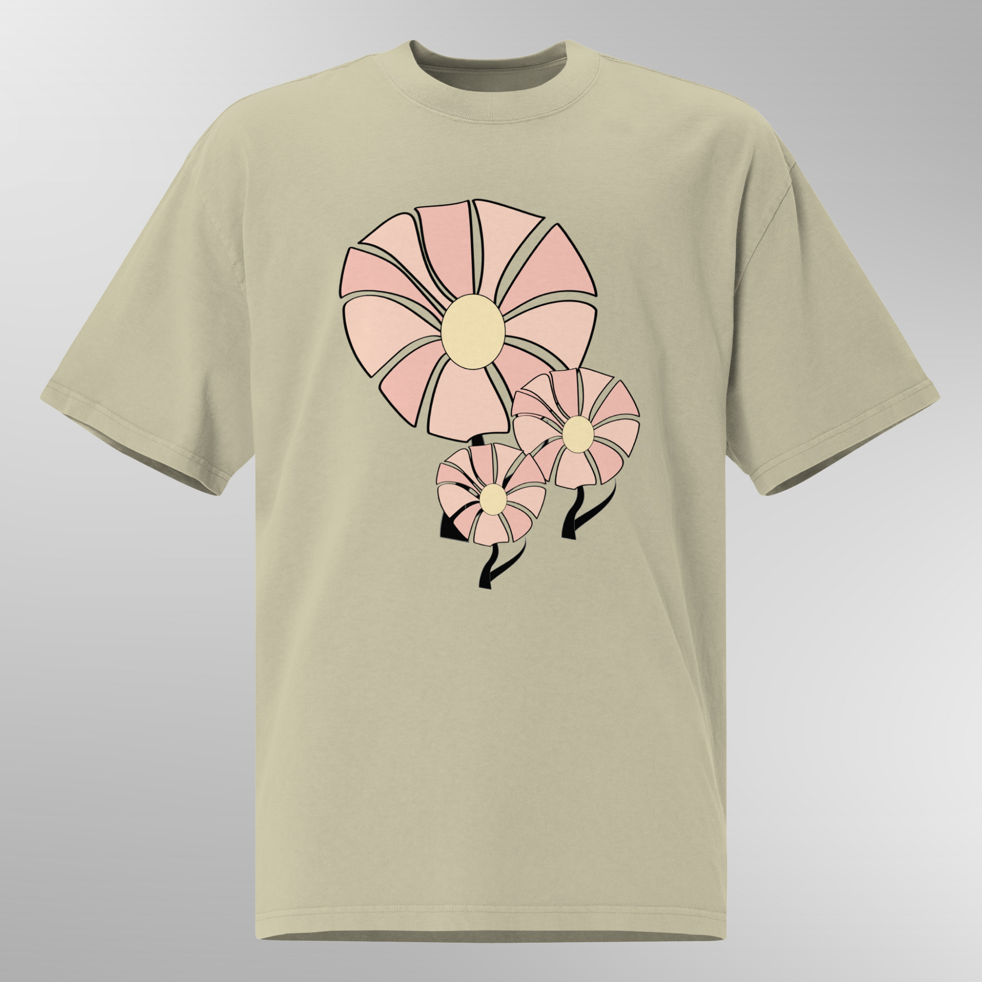 Oversized Flower T-shirt