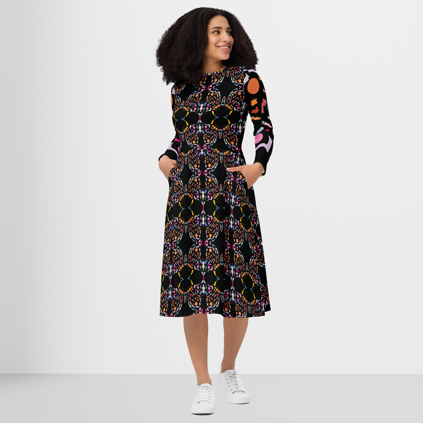 Bohemian Printed Dress