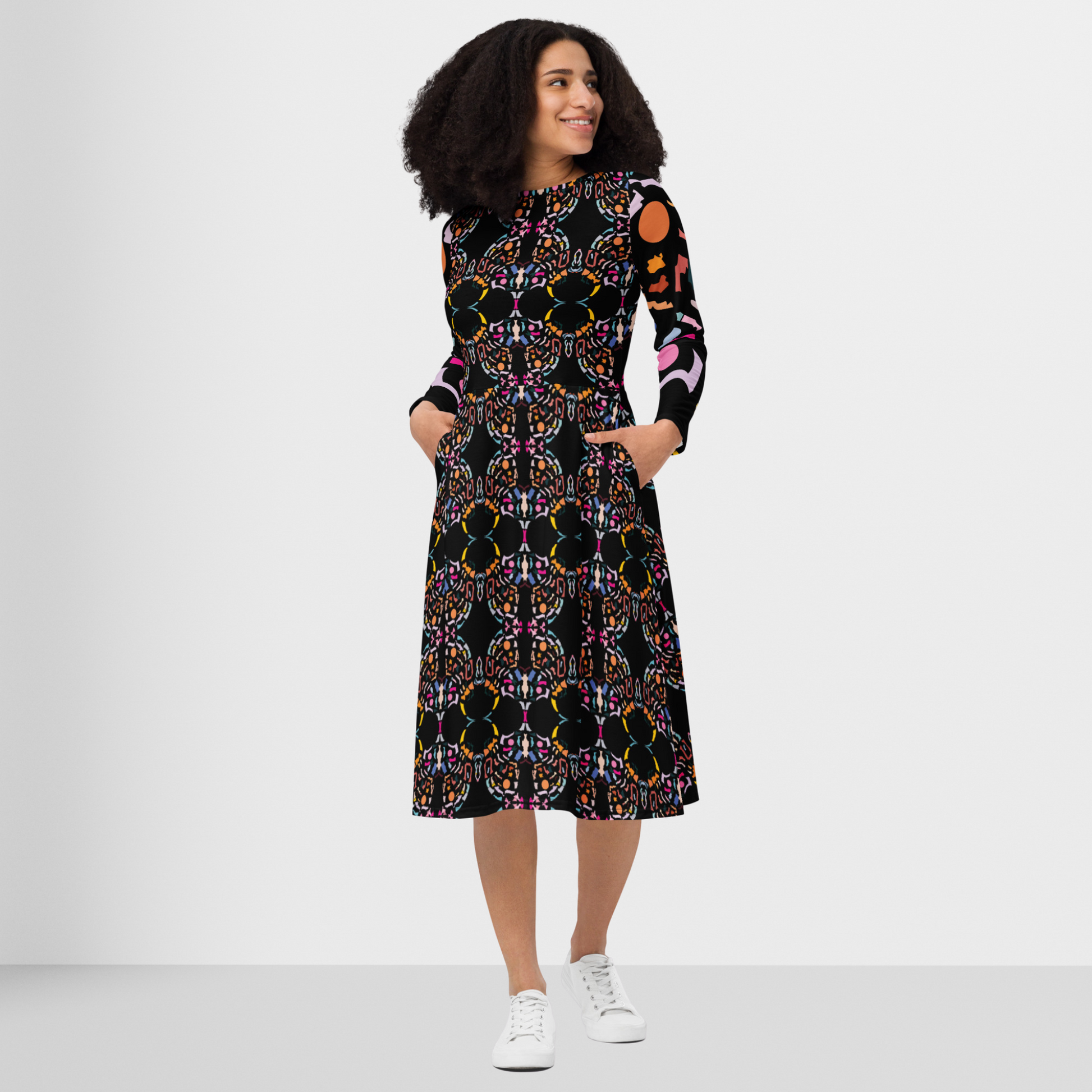 Bohemian Printed Dress