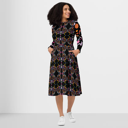 Bohemian Printed Dress
