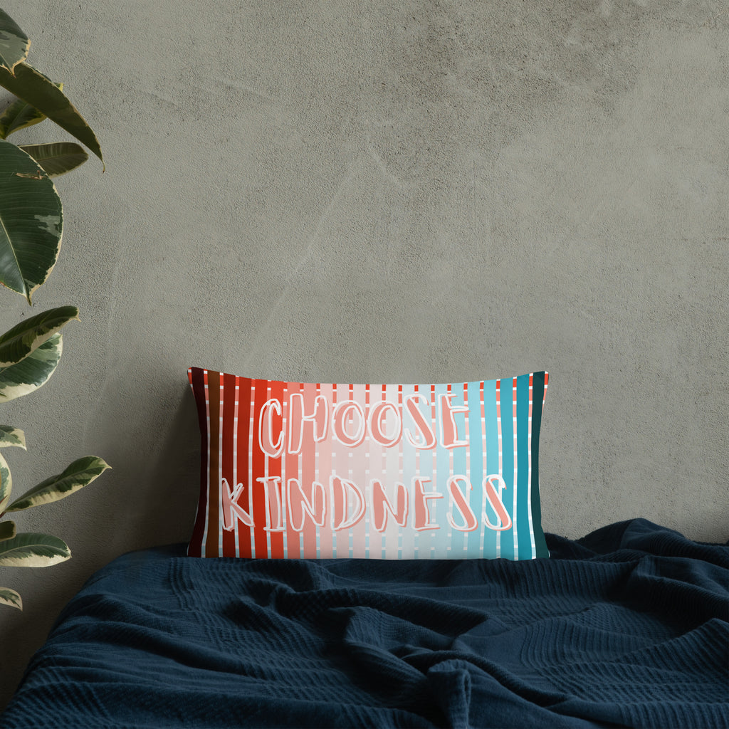 Washable inspirational pillow case mockup