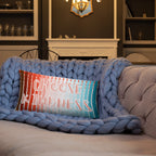 Positive message cushion cover modern interior