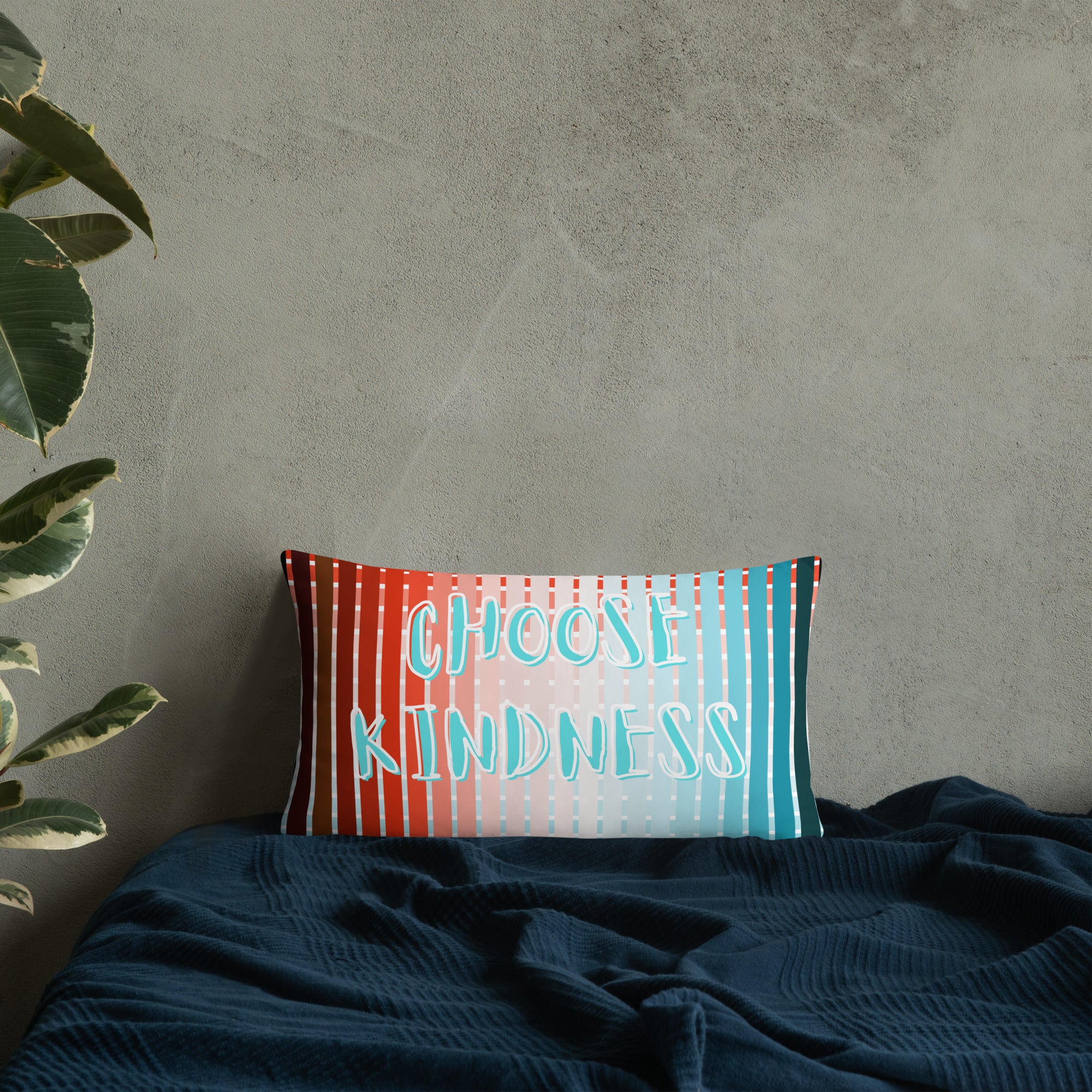 Choose Kindness all over print pillow front view