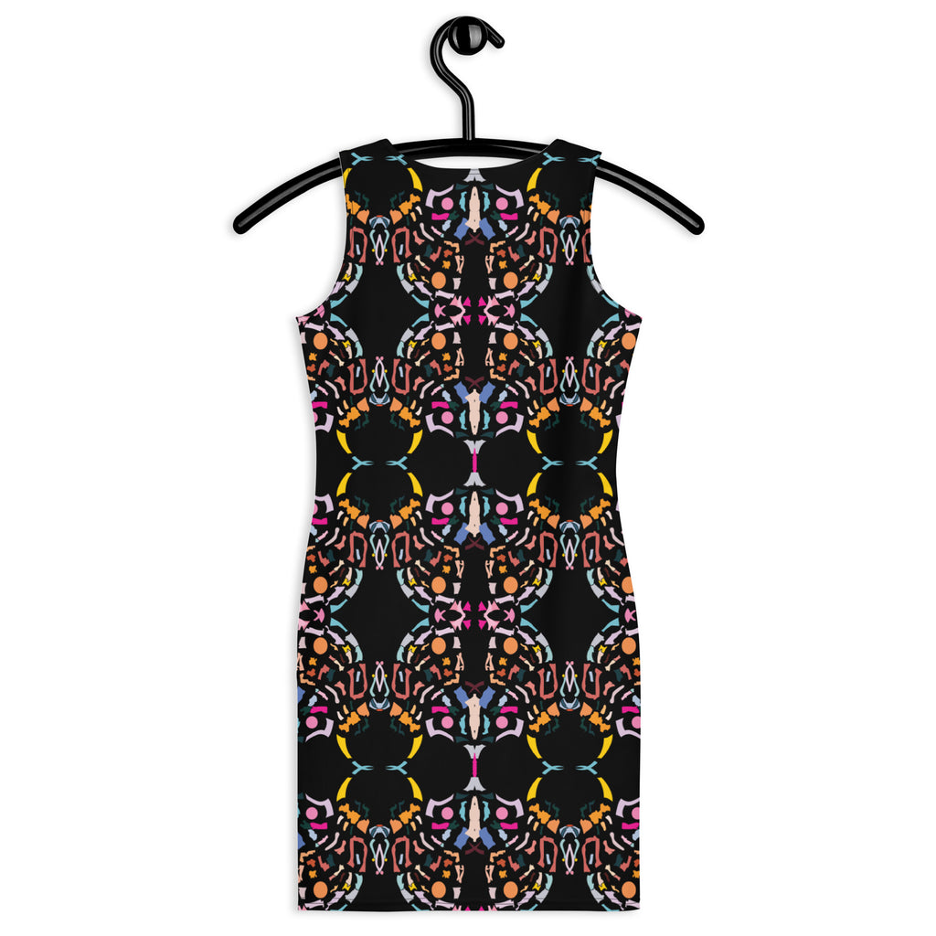 Vibrant Art-Inspired Tank Dress