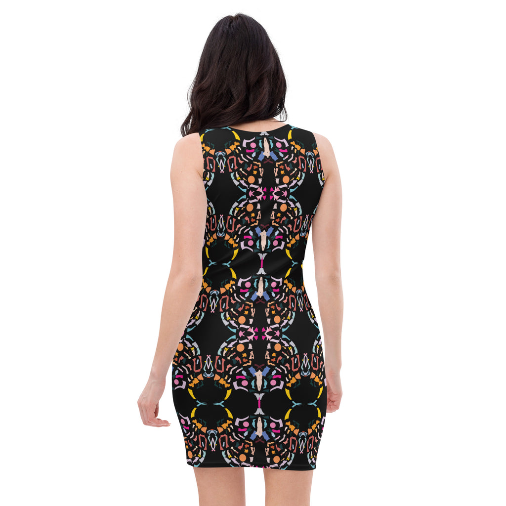 Vibrant Art-Inspired Tank Dress