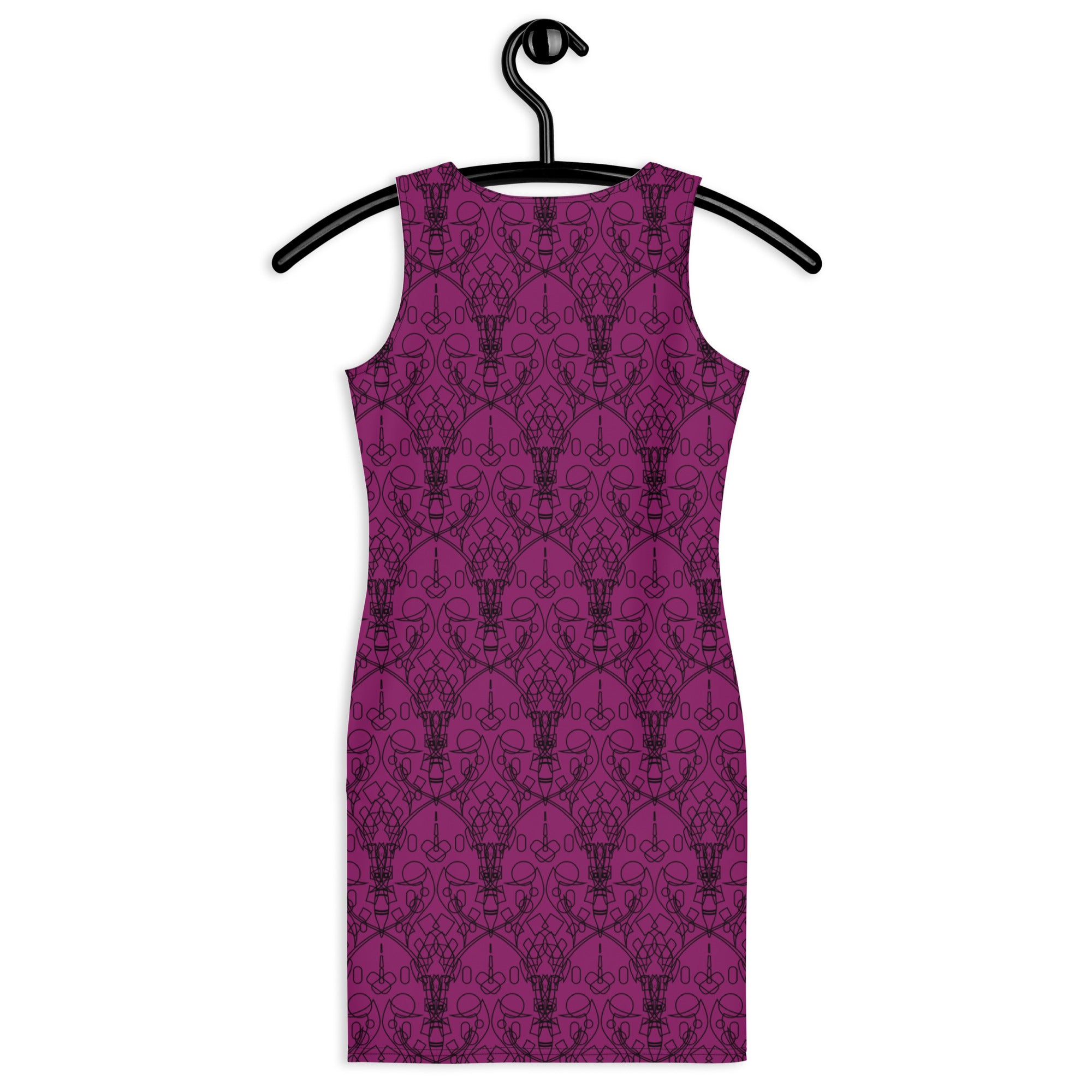 Stylish Sleek Fitted Party Mini Dress