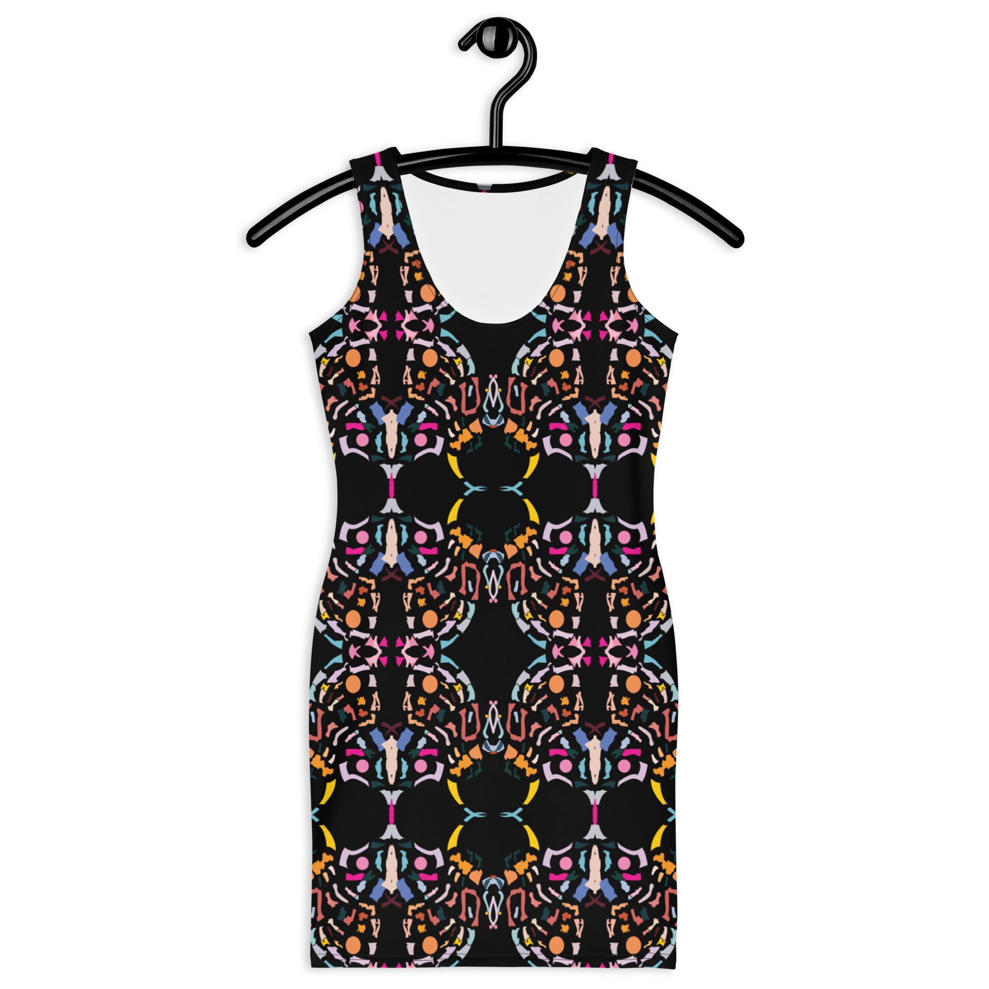 Vibrant Art-Inspired Tank Dress