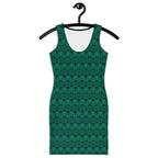 Green Aesthetic Art Tank Dres