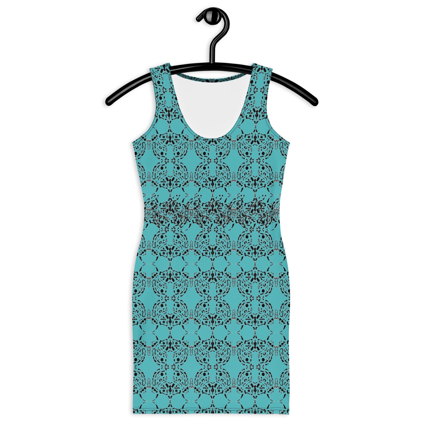 Party Dresses for Women, Bodycon dress geometric Print Dress, Fitted Party Mini Dress