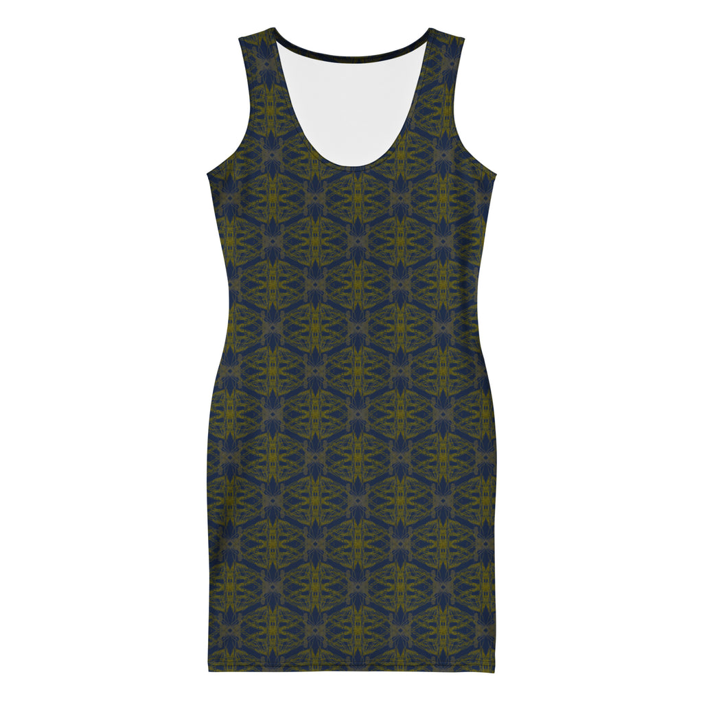 Sleeveless aesthetic dress side profile