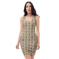 Artistic sleeveless dress full body