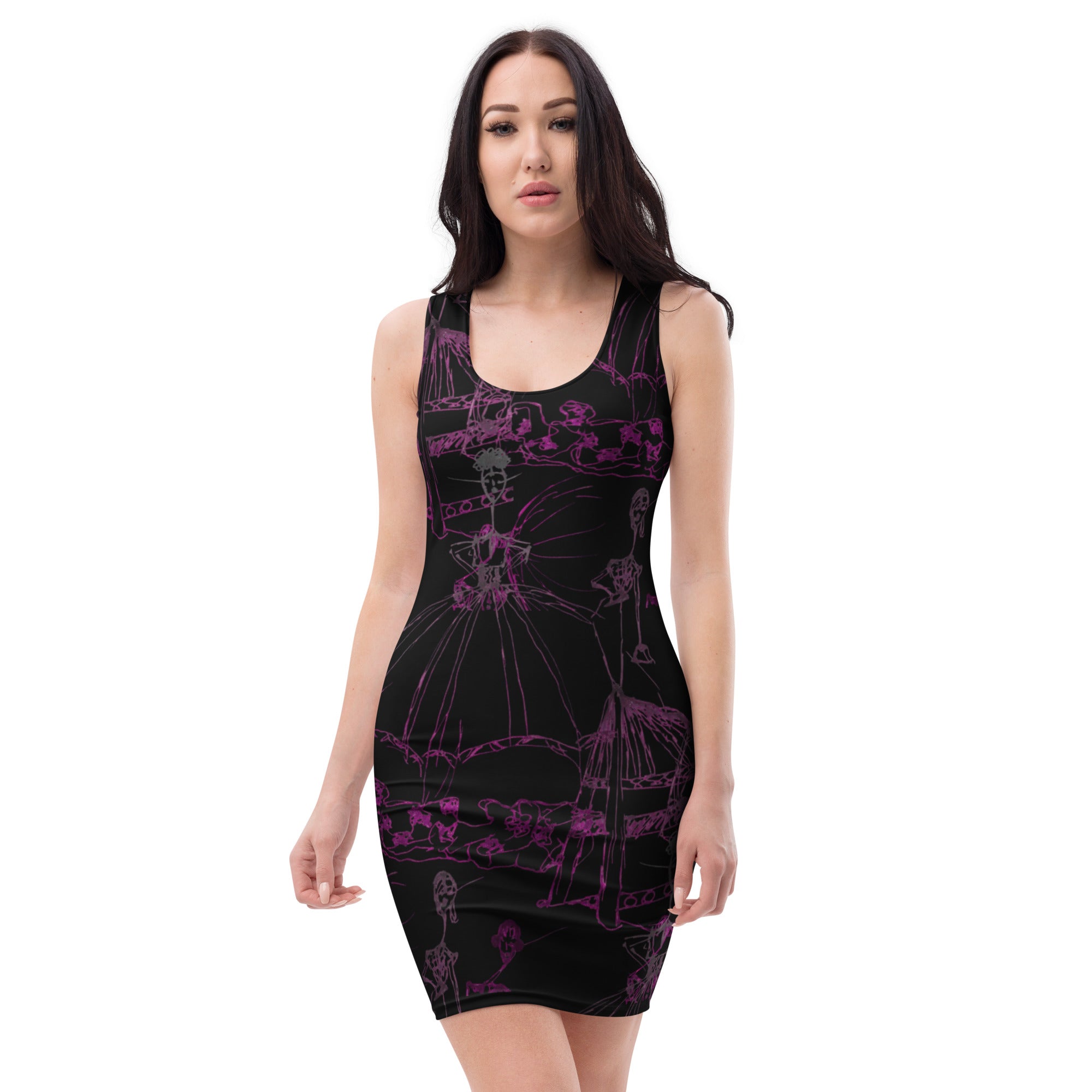 Artistic fashion dress outdoor