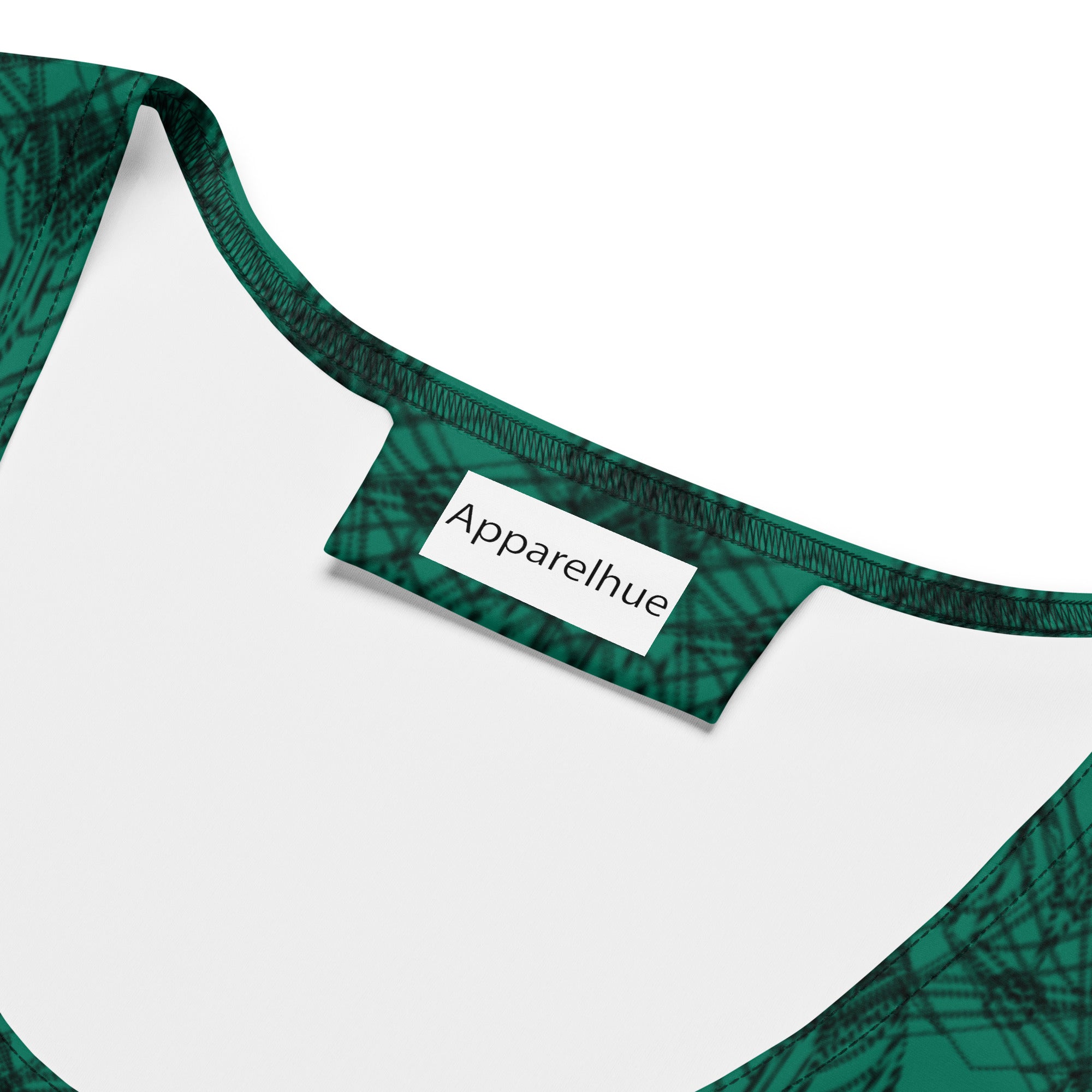 Green Aesthetic Art Tank Dres