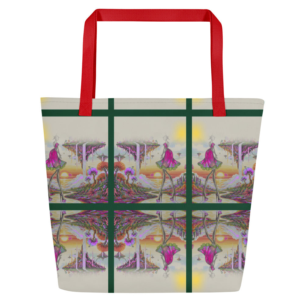 Apparelhue premium tote bag 40cm x 50cm with reinforced handles for maximum storage.