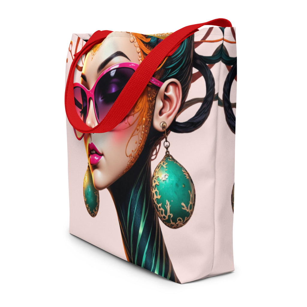 Trendy artsy tote for everyday use