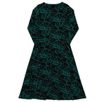flowing abstract dress fashion editorial photography