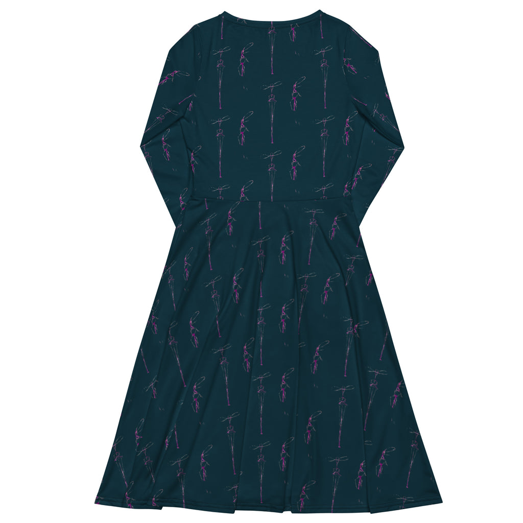 expressive print dress premium lifestyle