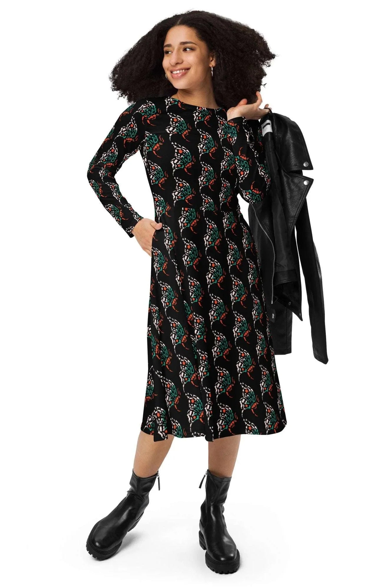 Fall Fashion Midi Dress