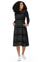 creative abstract dress model shot