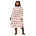 bohemian fashion dress natural pose