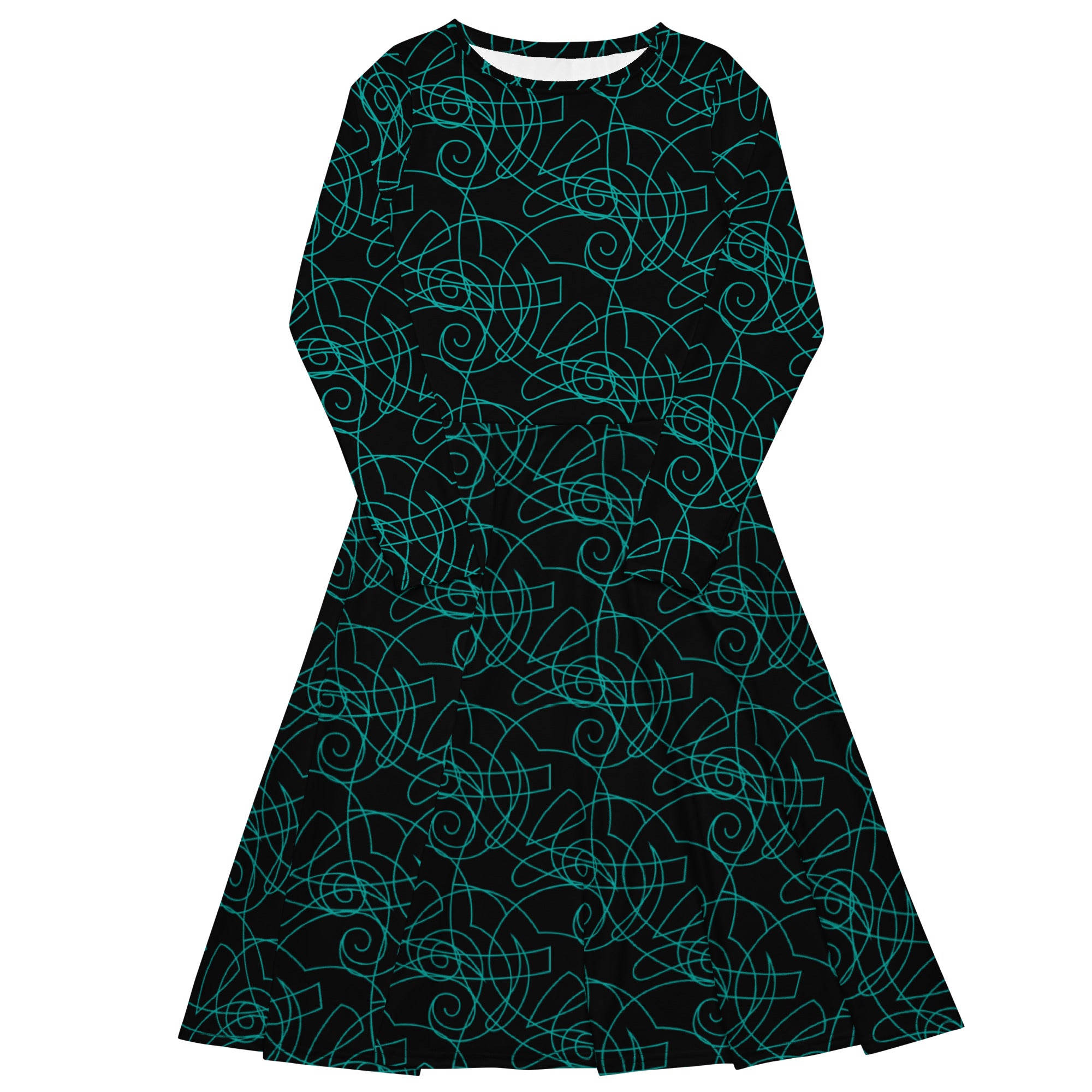 bold artistic midi dress minimalist background shoot
