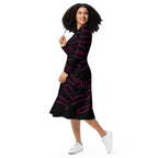 Chic Black Dress Artistry and Elegance