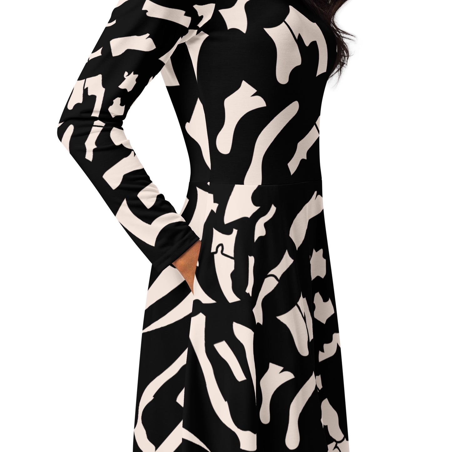 Long Sleeve Casual Dress