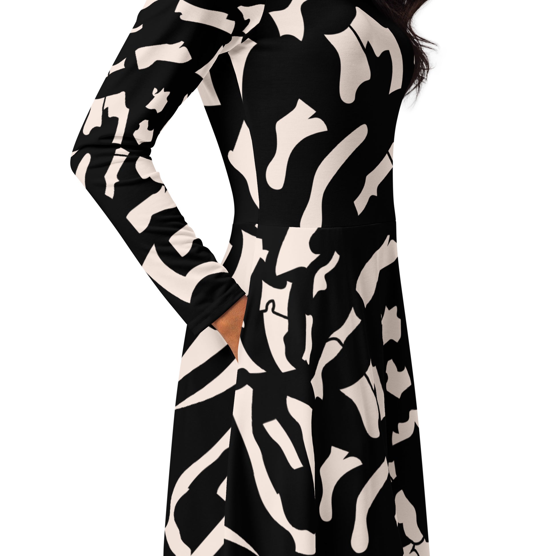 Long Sleeve Casual Dress