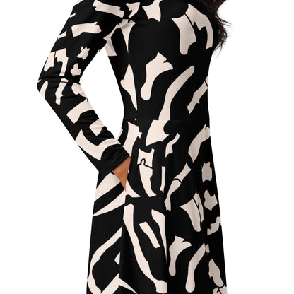 Long Sleeve Casual Dress