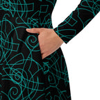 creative fashion dress modern art inspired design