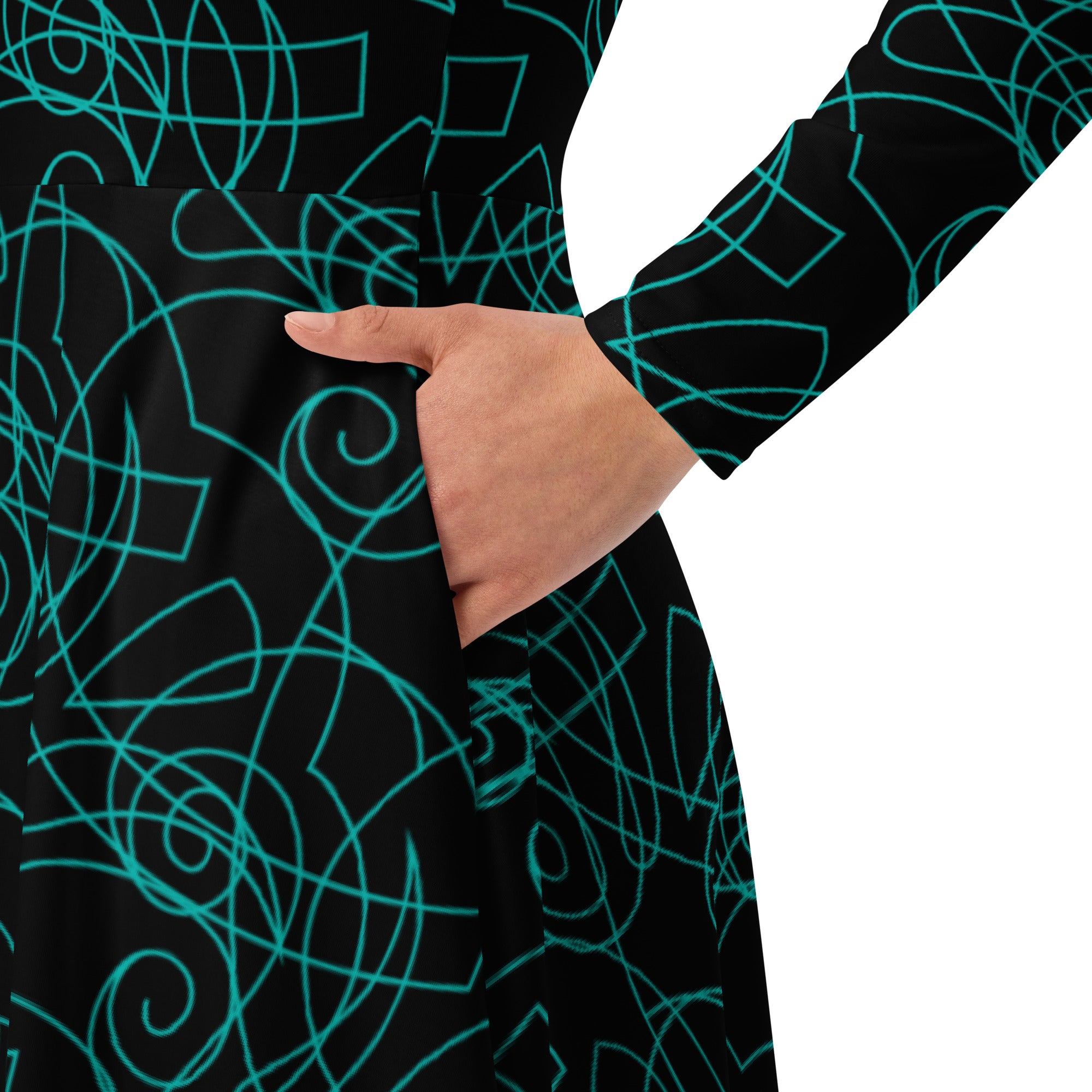 creative fashion dress modern art inspired design