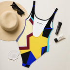 A detailed shot of the fabric, showcasing the high quality and durable material of the suit.
