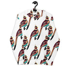 Bird Art Print Hoodie for Women