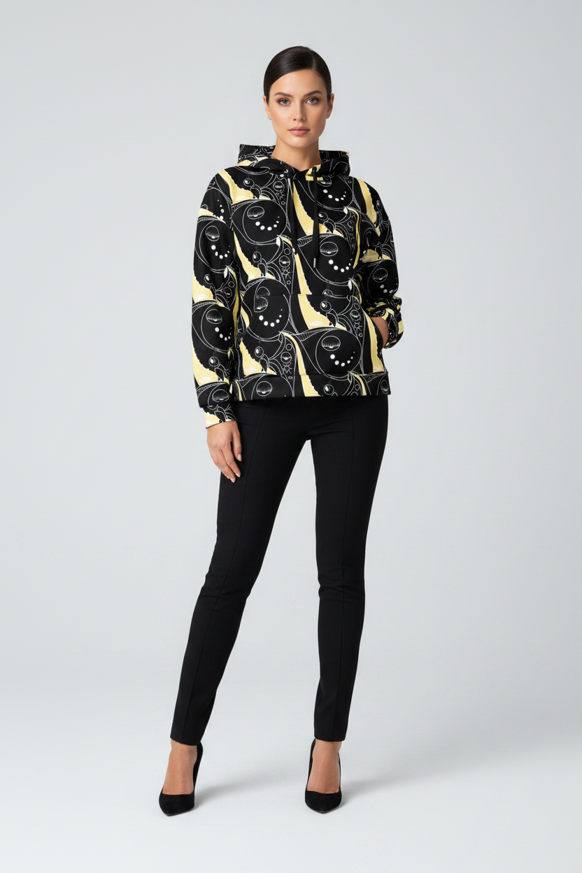 Streetwear Fashion Print Hoodie
