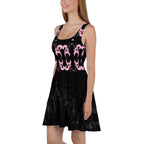 Chic Look Artistic Skater Dress
