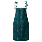 Flattering flowy midi dress
