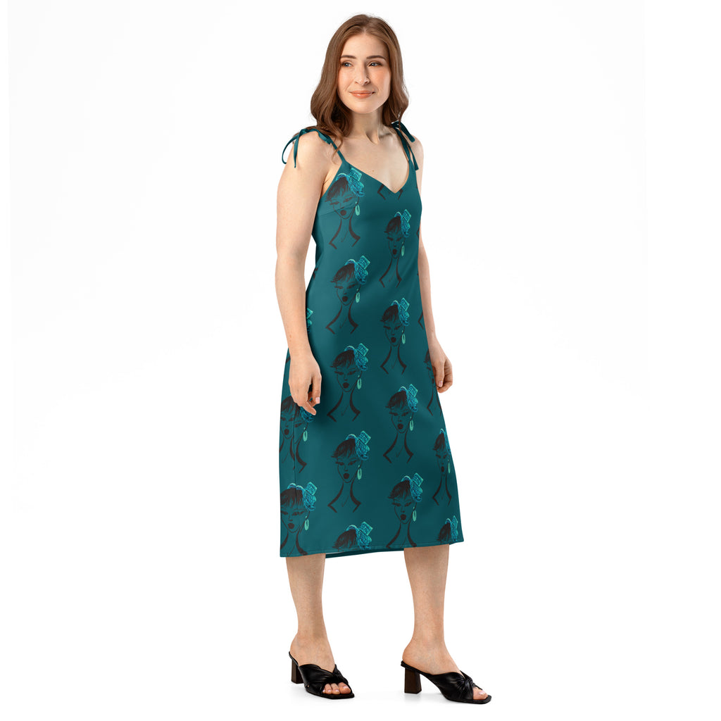 Lightweight summer midi outfit