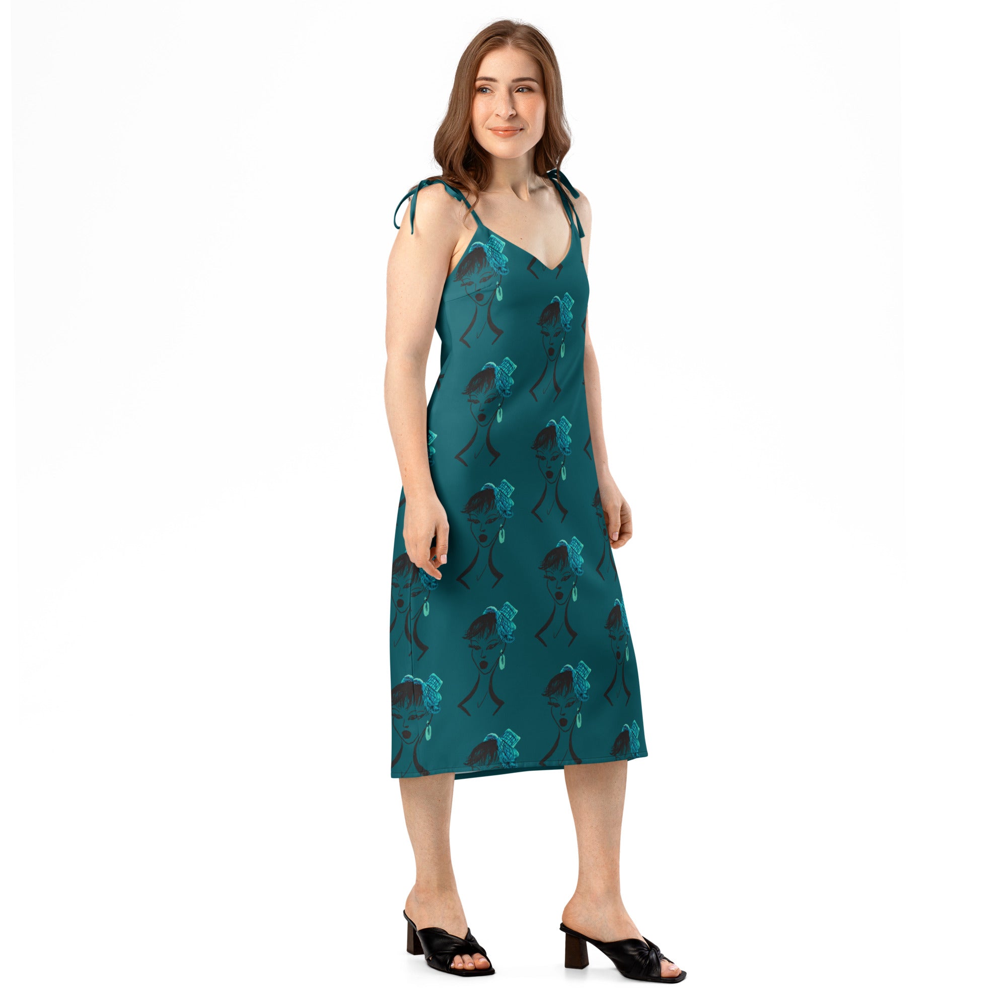 Lightweight summer midi outfit