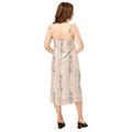 Ivy tie strap midi dress front view
Artistic print midi dress UK