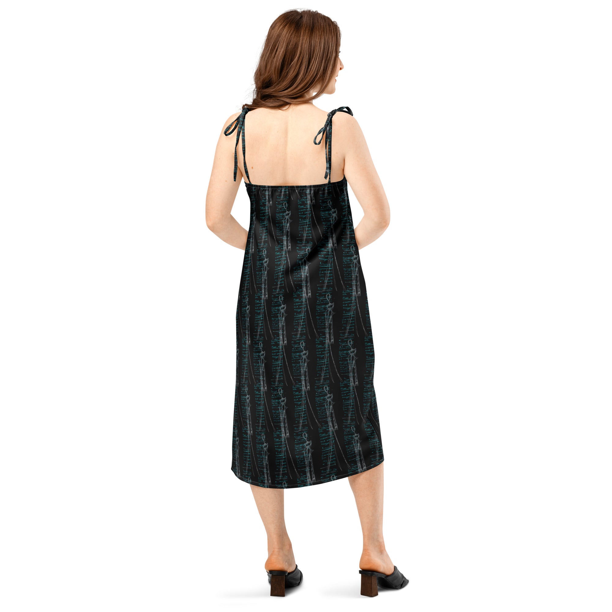 Emily dress adjustable strap detail
