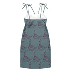 Modern feminine printed dress