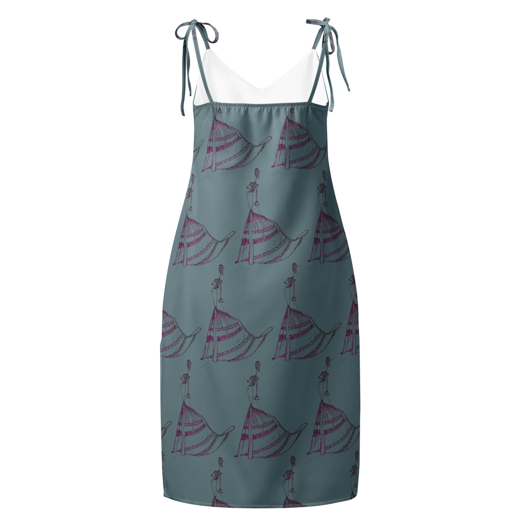 Evening ready artistic dress