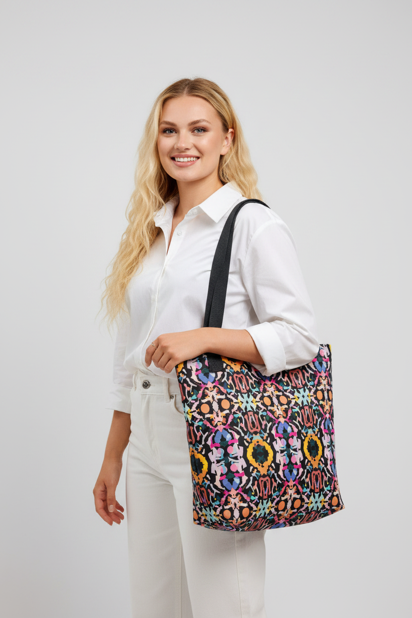Abstract All-Over Print Tote Bag